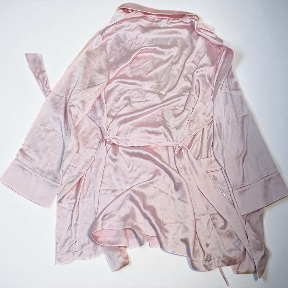 🌸 SKIMS Hotel Shine Robe | Baby Pink | XL 🌸 - Picture 7 of 9